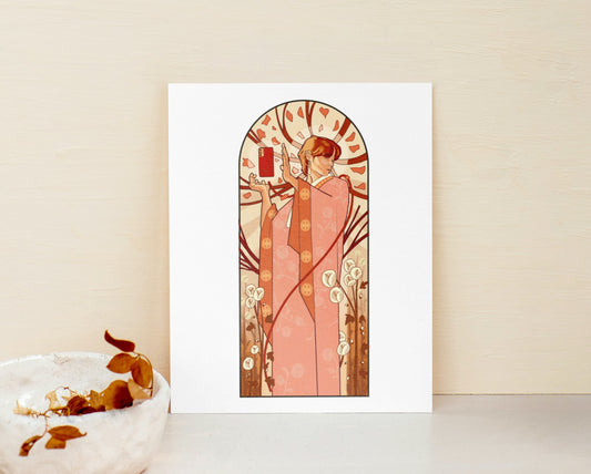 “Madonna” Art Nouveau Inspired Fine Art Print
