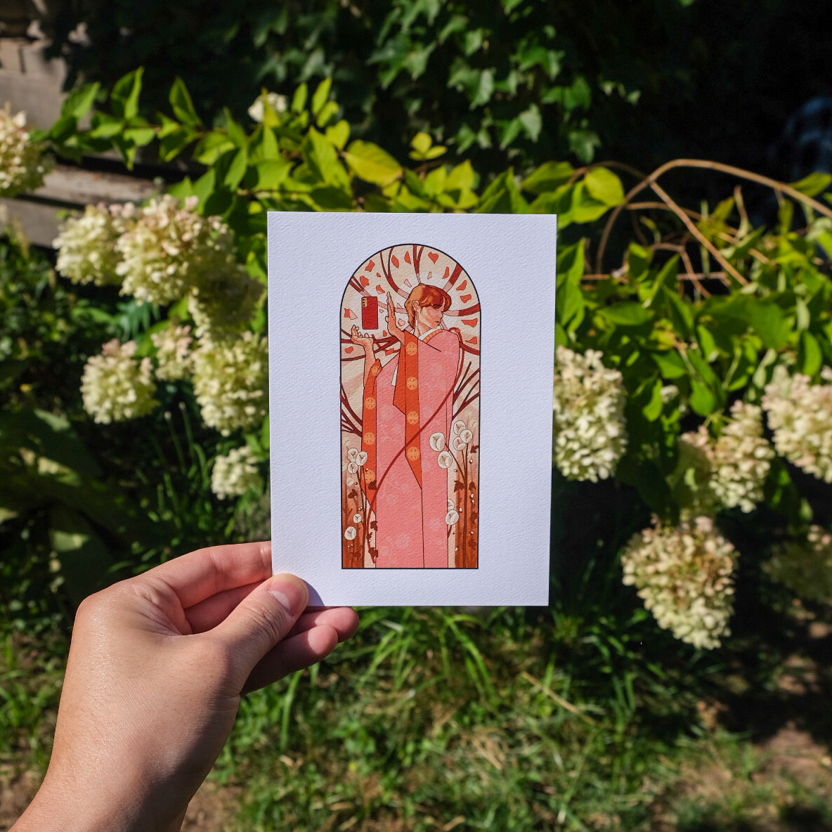 “Madonna” Art Nouveau Inspired Fine Art Print