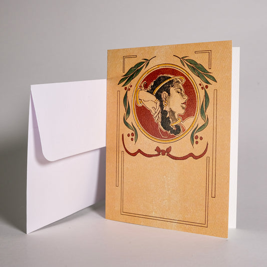 Day 5 "Five Golden Rings" Greeting Card