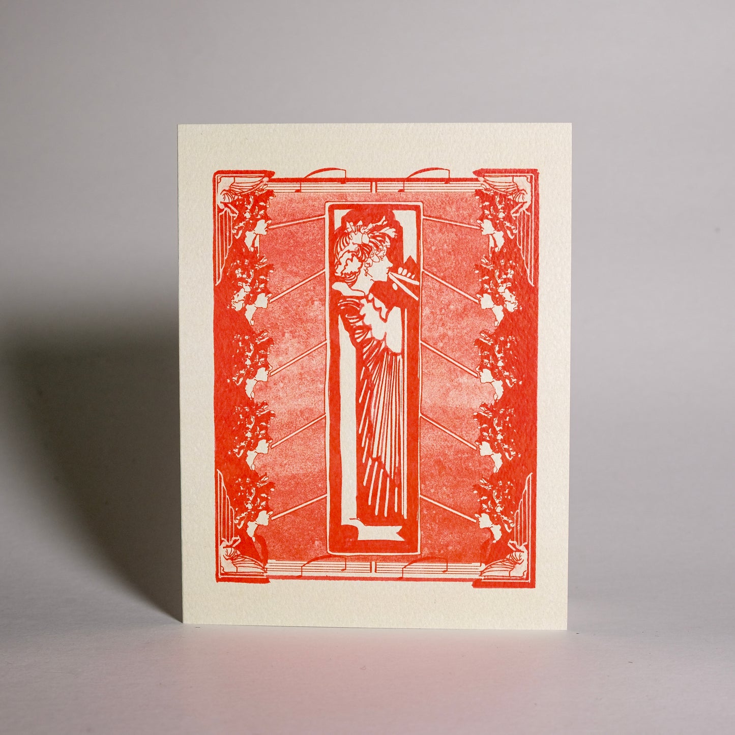 “Pipers” Art Nouveau inspired Fine Art Print