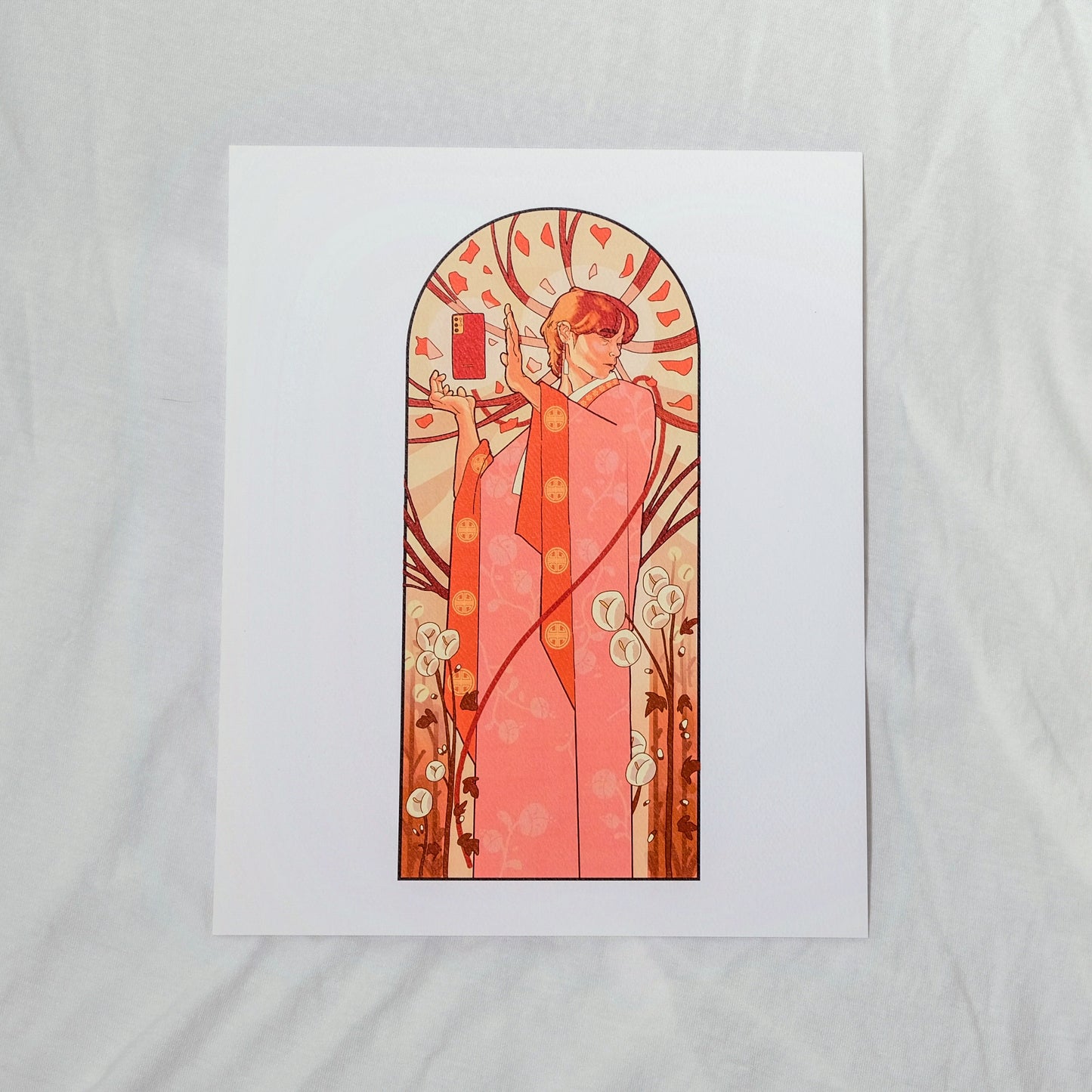“Madonna” Art Nouveau Inspired Fine Art Print