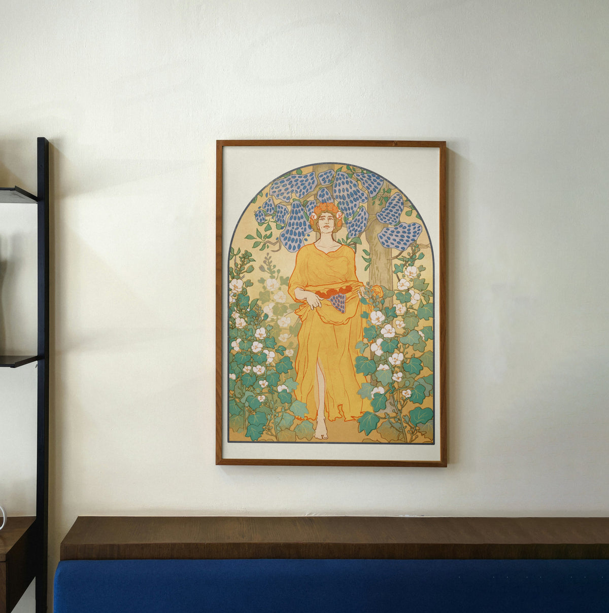 “Summer" Original Art Nouveau inspired print