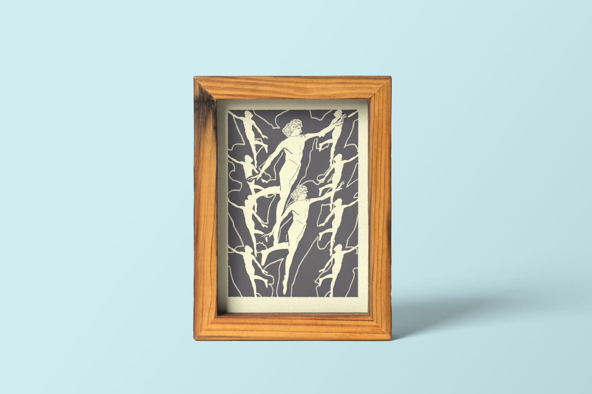 “Lords” Art Nouveau inspired Fine Art Print