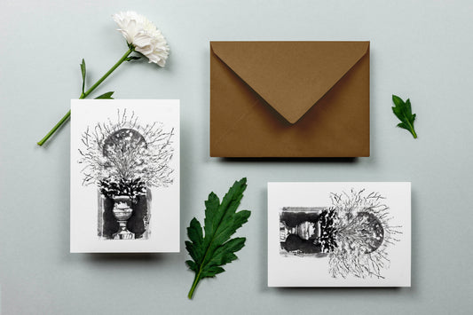 "Floral Arrangement" Greeting Card 3-Pack