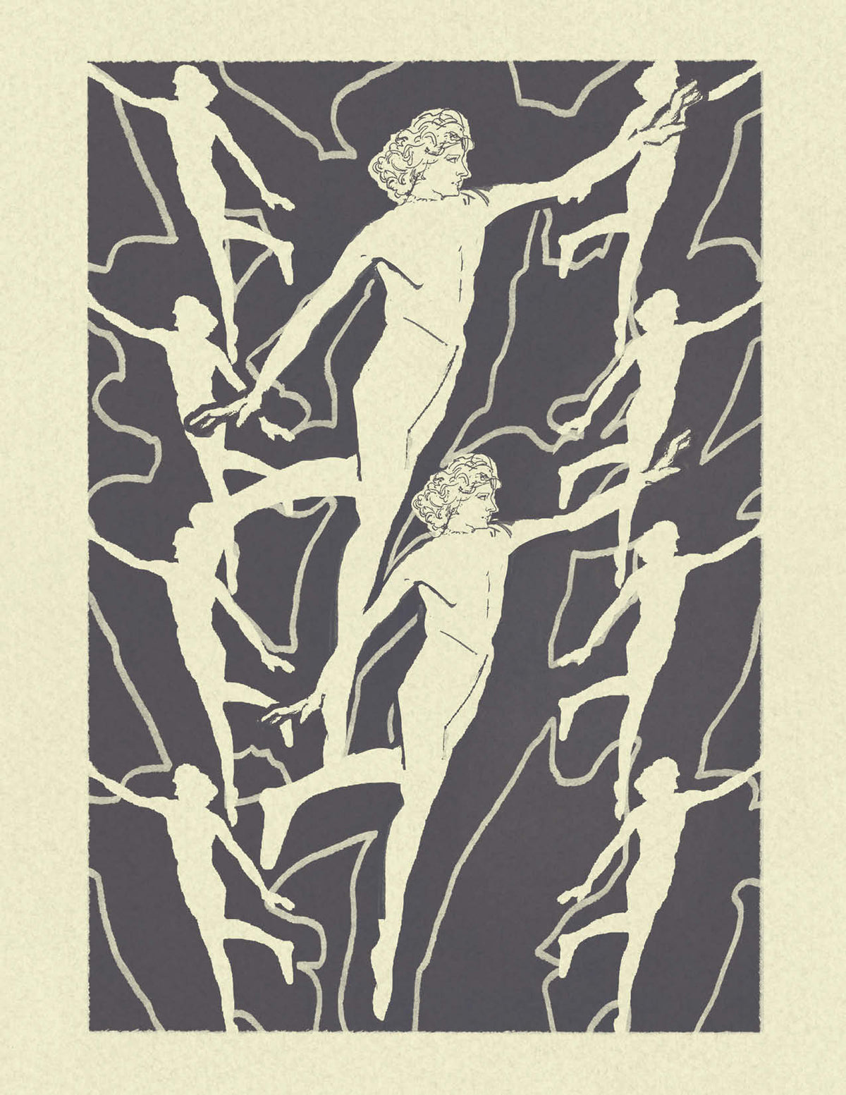 “Lords” Art Nouveau inspired Fine Art Print