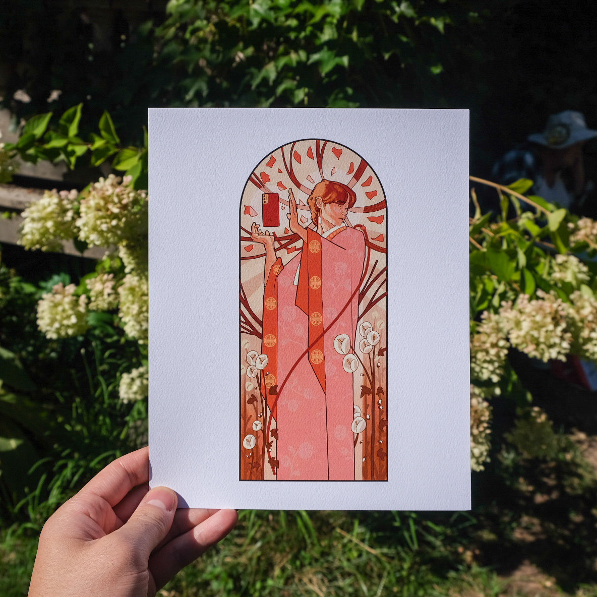 “Madonna” Art Nouveau Inspired Fine Art Print