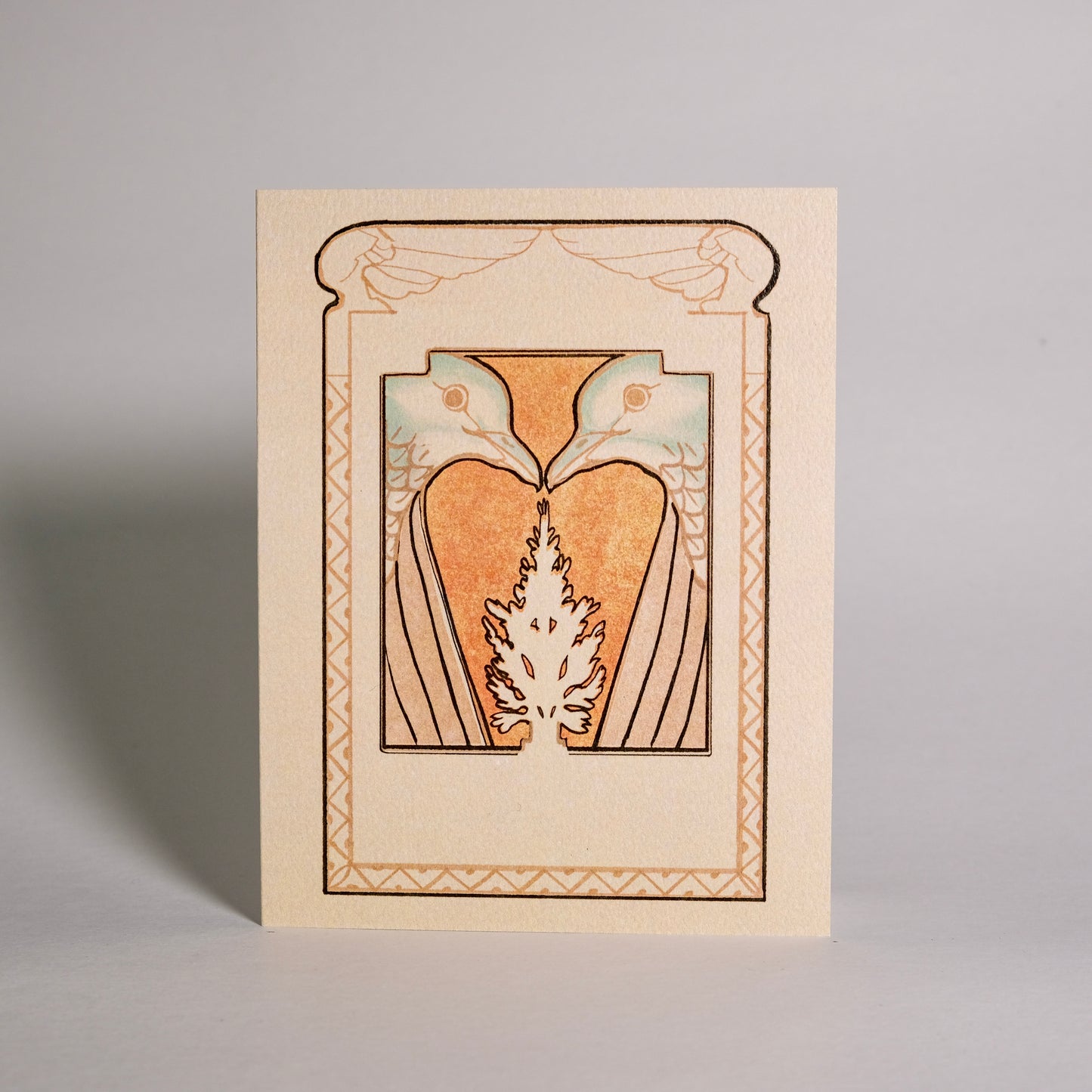 Day 2 “Two Turtle Doves” Greeting Card