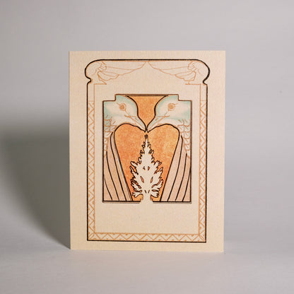 Day 2 “Two Turtle Doves” Greeting Card