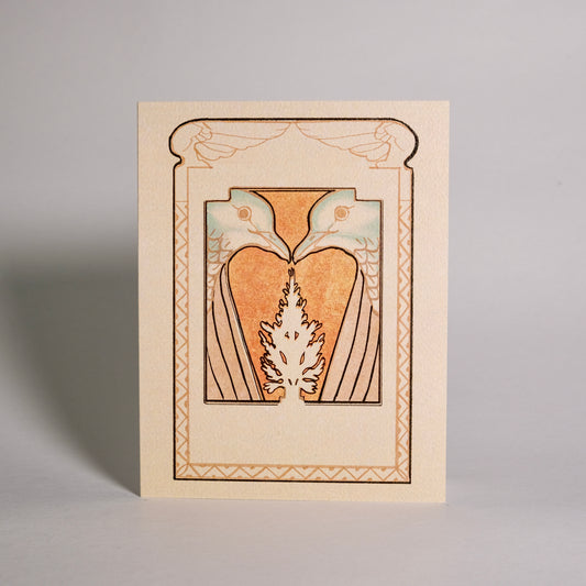 Day 2 “Two Turtle Doves” Greeting Card