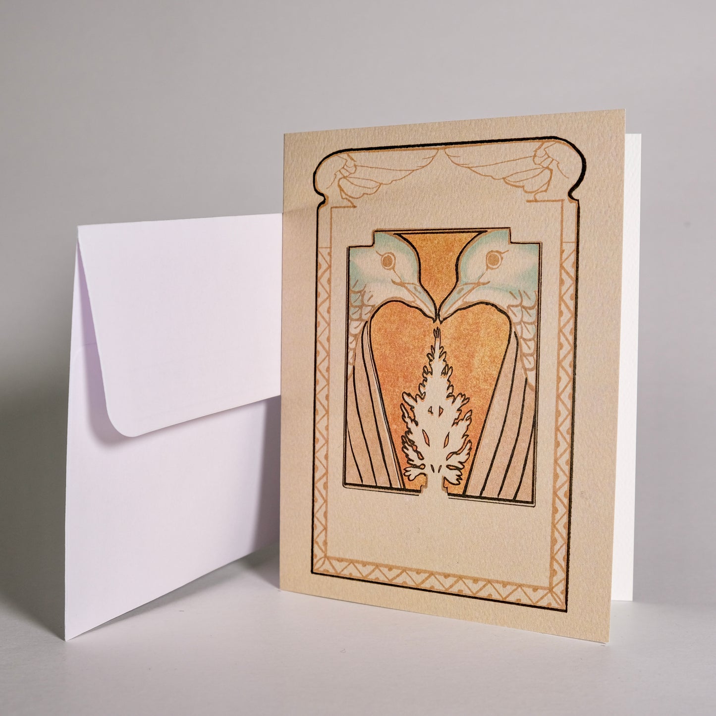 Day 2 “Two Turtle Doves” Greeting Card