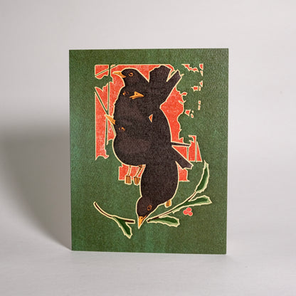 The Holiday Card Pack - "12 Days of Christmas" Illustrated Greeting Cards and Poster