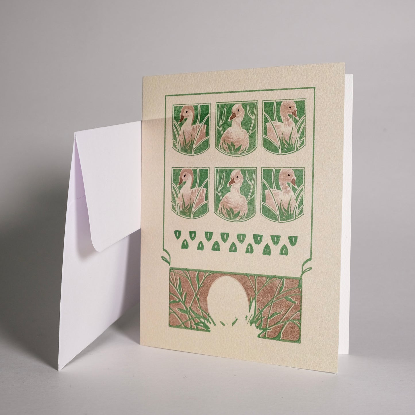 Day 6 "Six Geese a-Laying" Greeting Card