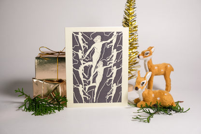 Day 10 "Ten Lords a-Leaping" Greeting Card