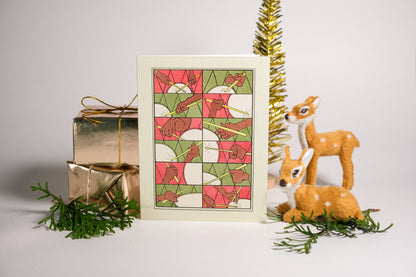 Day 12 "Twelve Drummers Drumming" Greeting Card