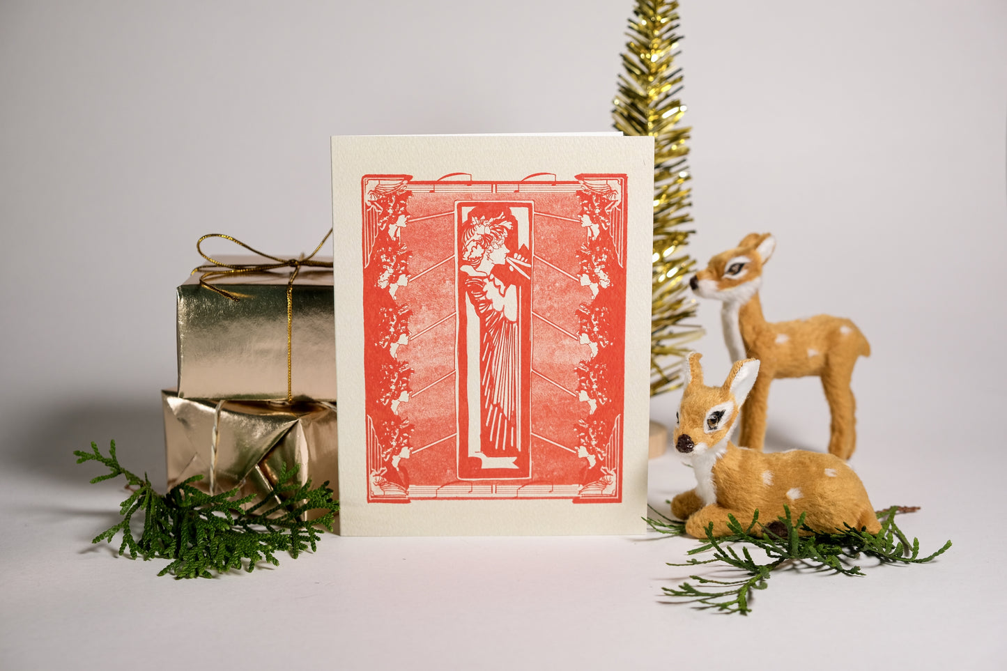 Day 11 “Eleven Pipers Piping" Greeting Card