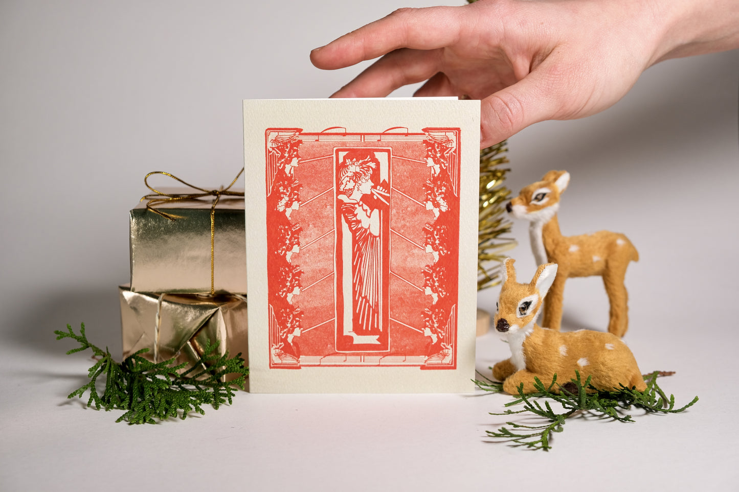Day 11 “Eleven Pipers Piping" Greeting Card