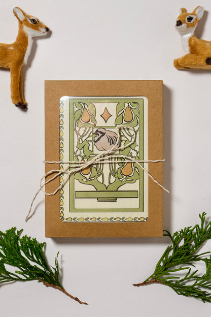 The Holiday Card Pack - "12 Days of Christmas" Illustrated Greeting Cards and Poster