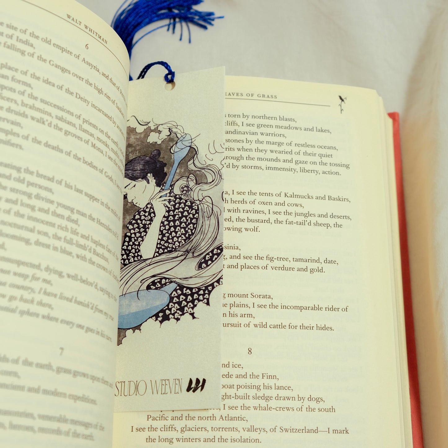 Studio Weeven Bookmark - Home